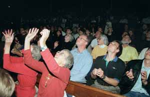 Photo of audience at Ig Nobel