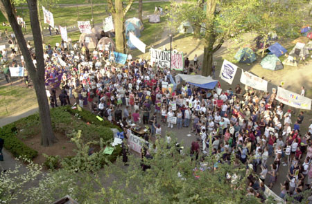 Students at the Living Wage