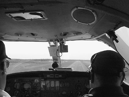 Researchers in Cessna