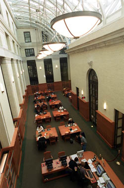 Widener library