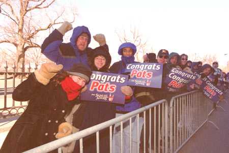 Patriot fans at GSD