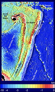 Map of the Lau