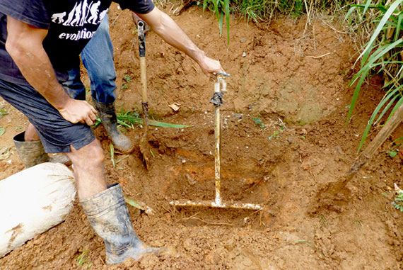 Ramos later examined a broken tap stand to be replaced.

