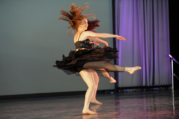 Arts First's DanceFest touted 20 different forms of dance. The Crimson Dance Team performed under the tent in the Science Center Plaza. Jon Chase/Harvard Staff Photographer