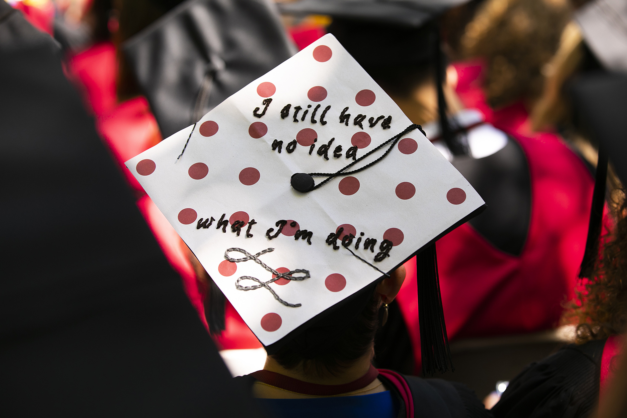 Creative mortarboard.