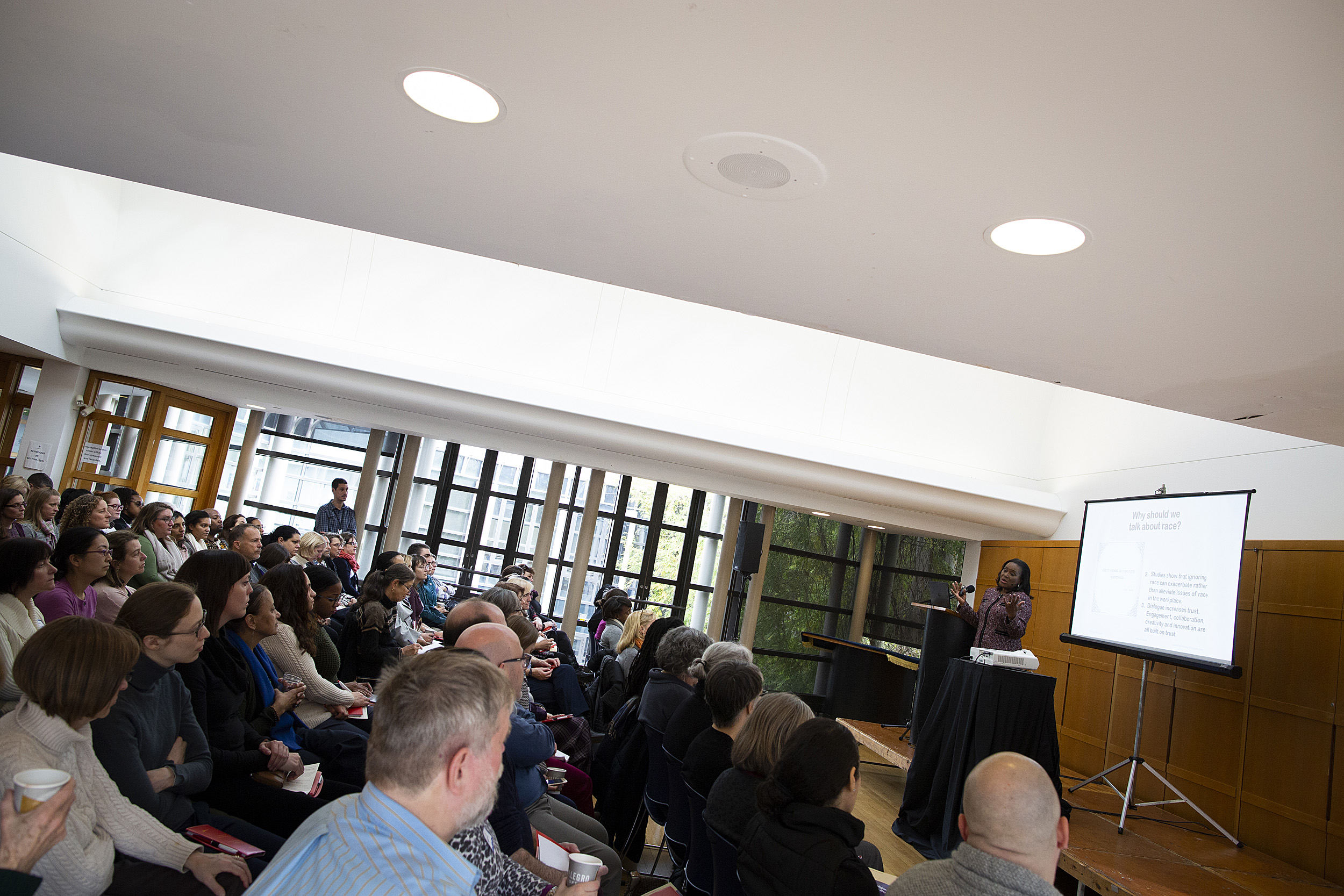 Audience at Diversity Dialogue