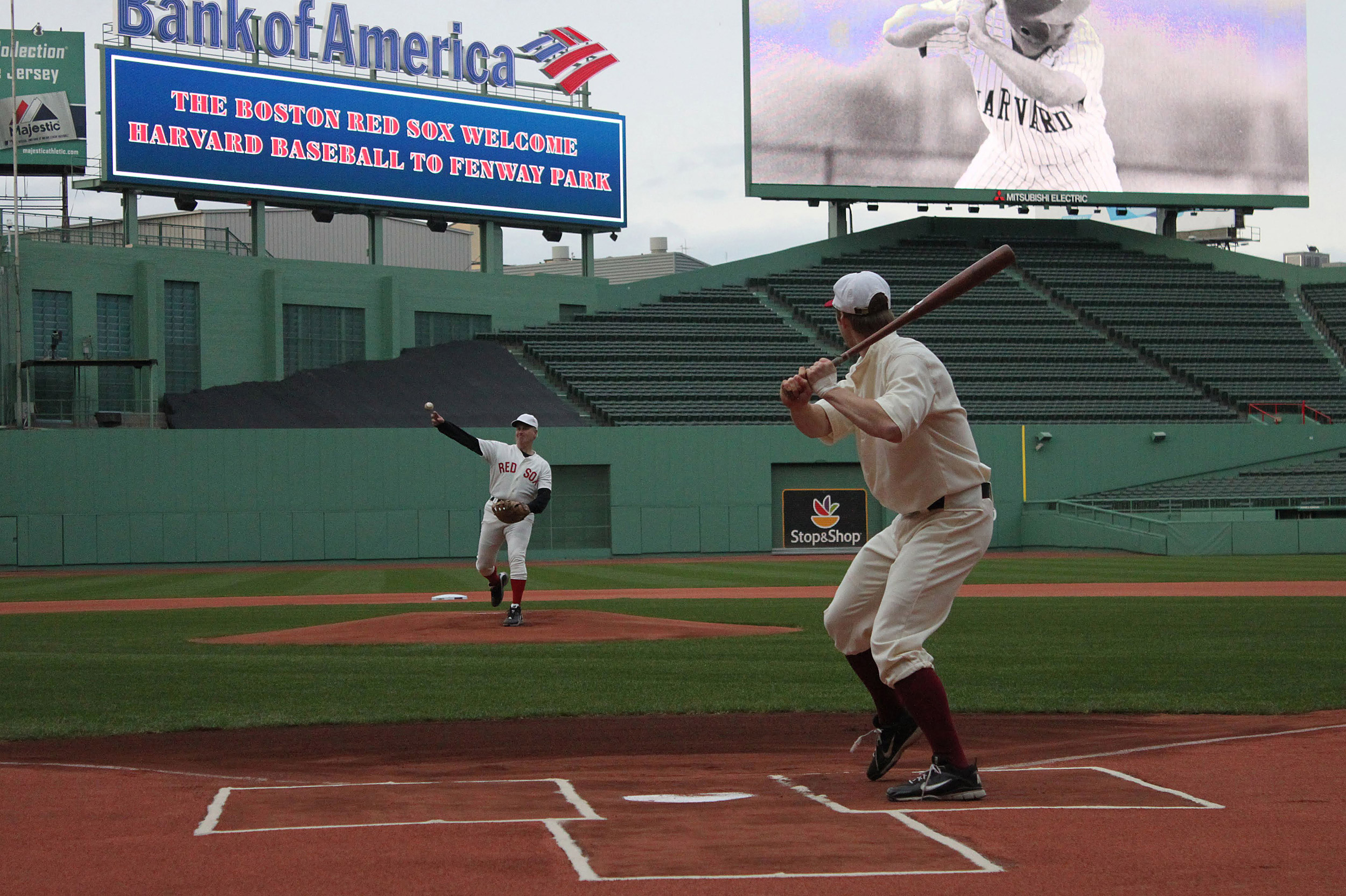 100th anniversary of first game at Fenway Park.