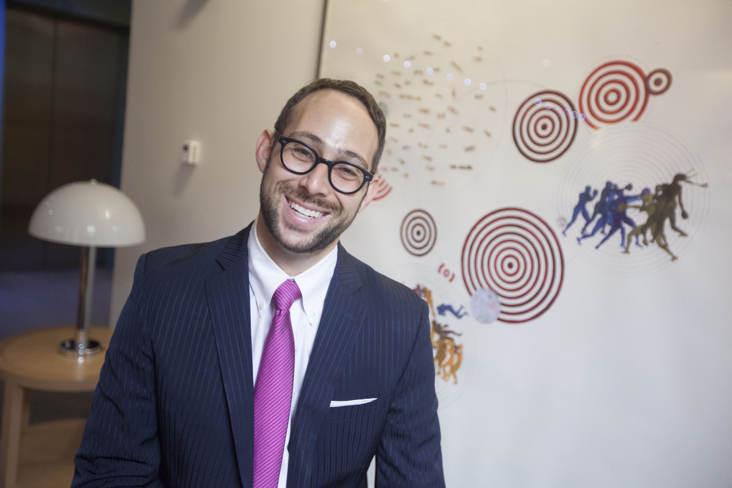 I. Glenn Cohen in his office