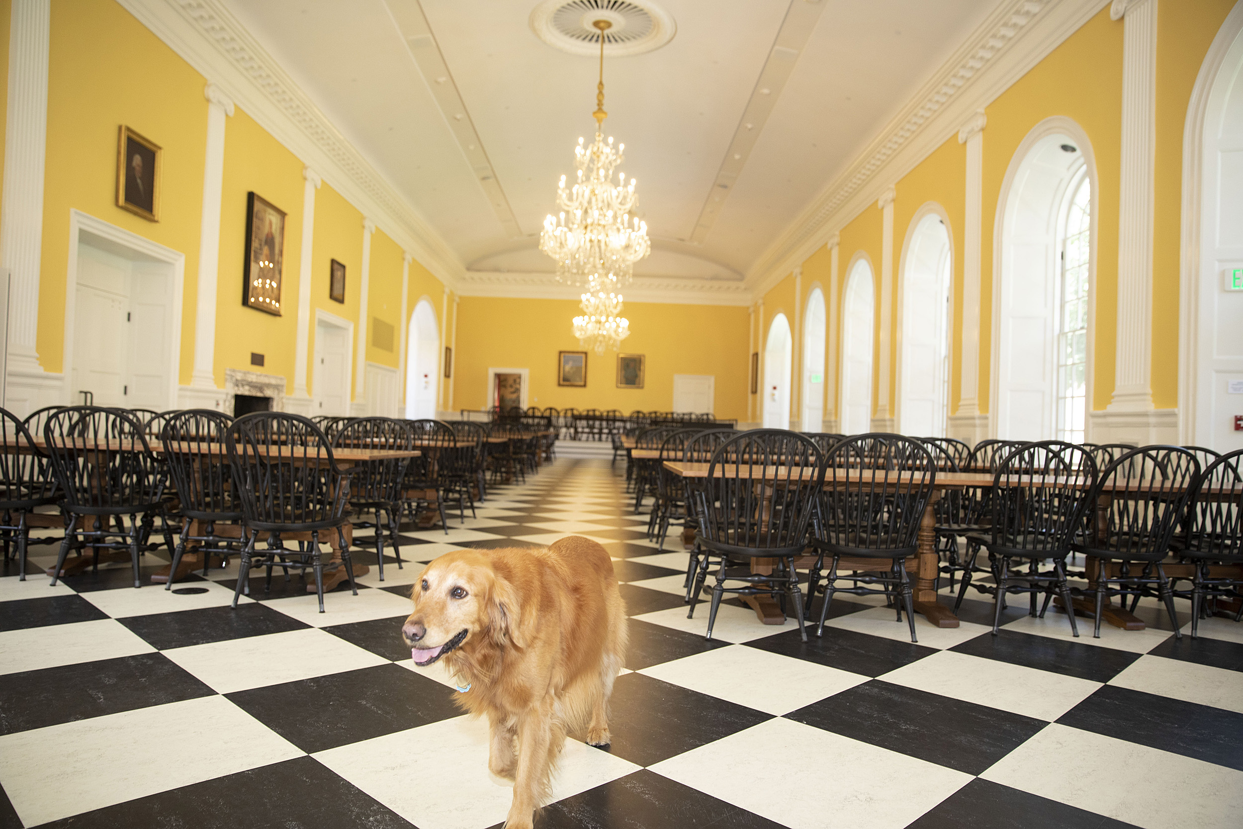 Renovated dining hall