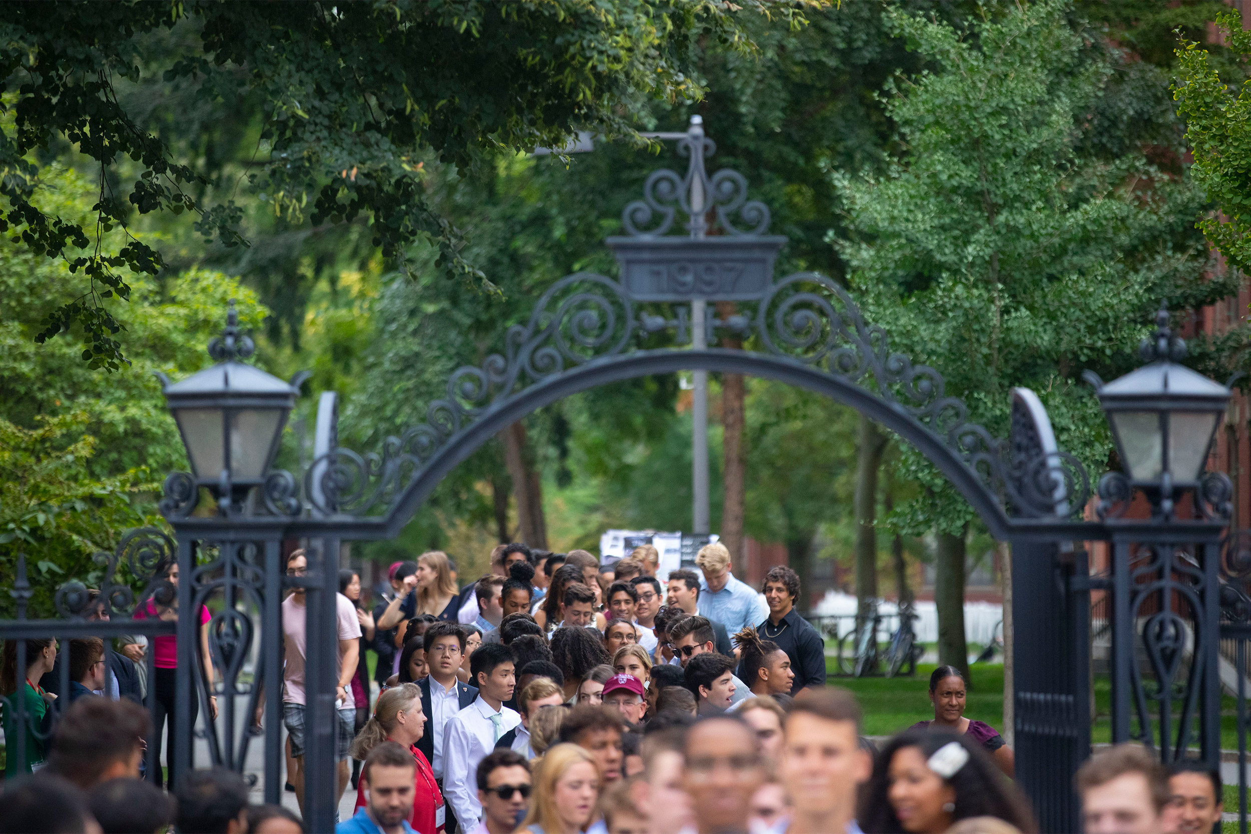 The procession of the Class of 2023