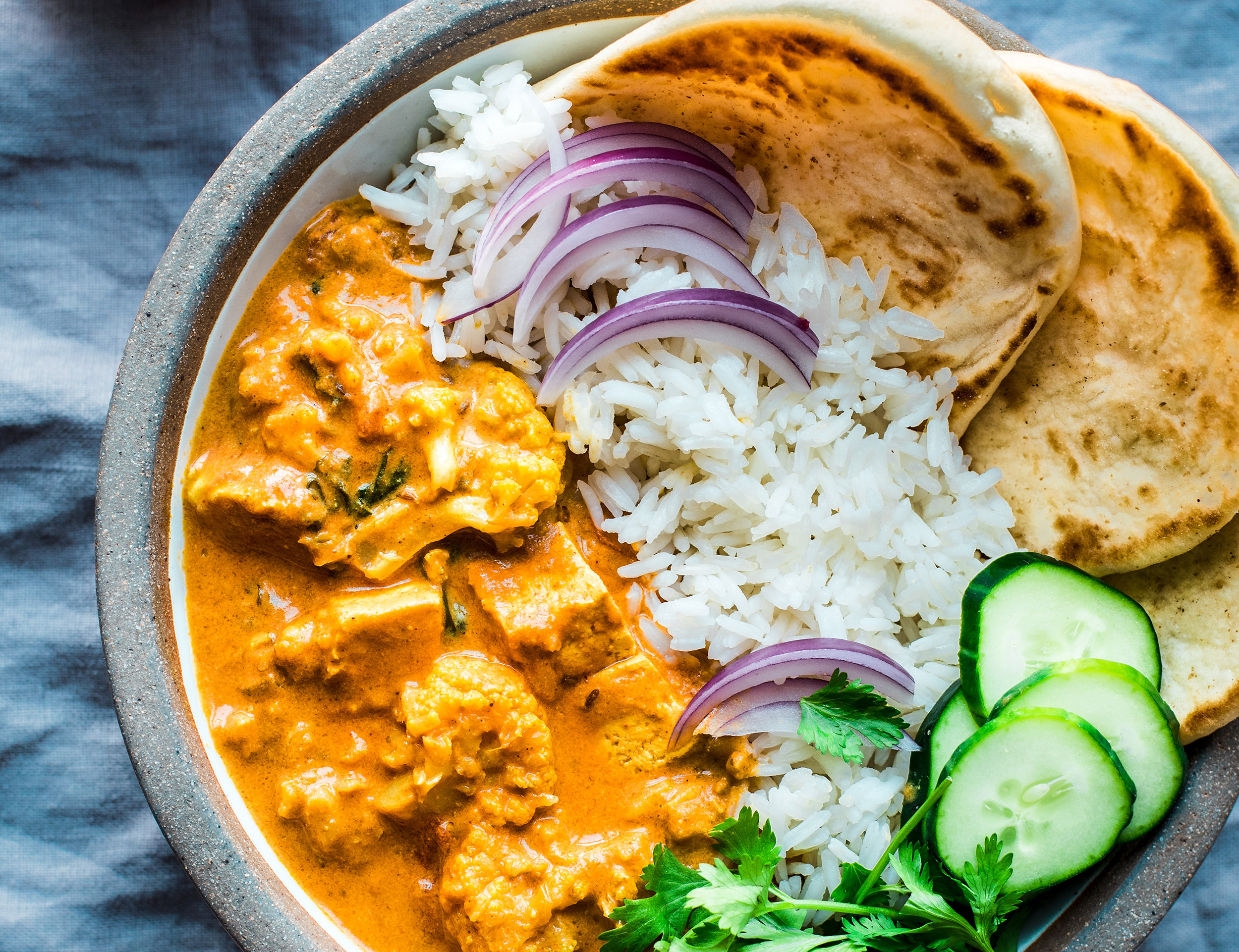 tofu cauliflower tikka masala