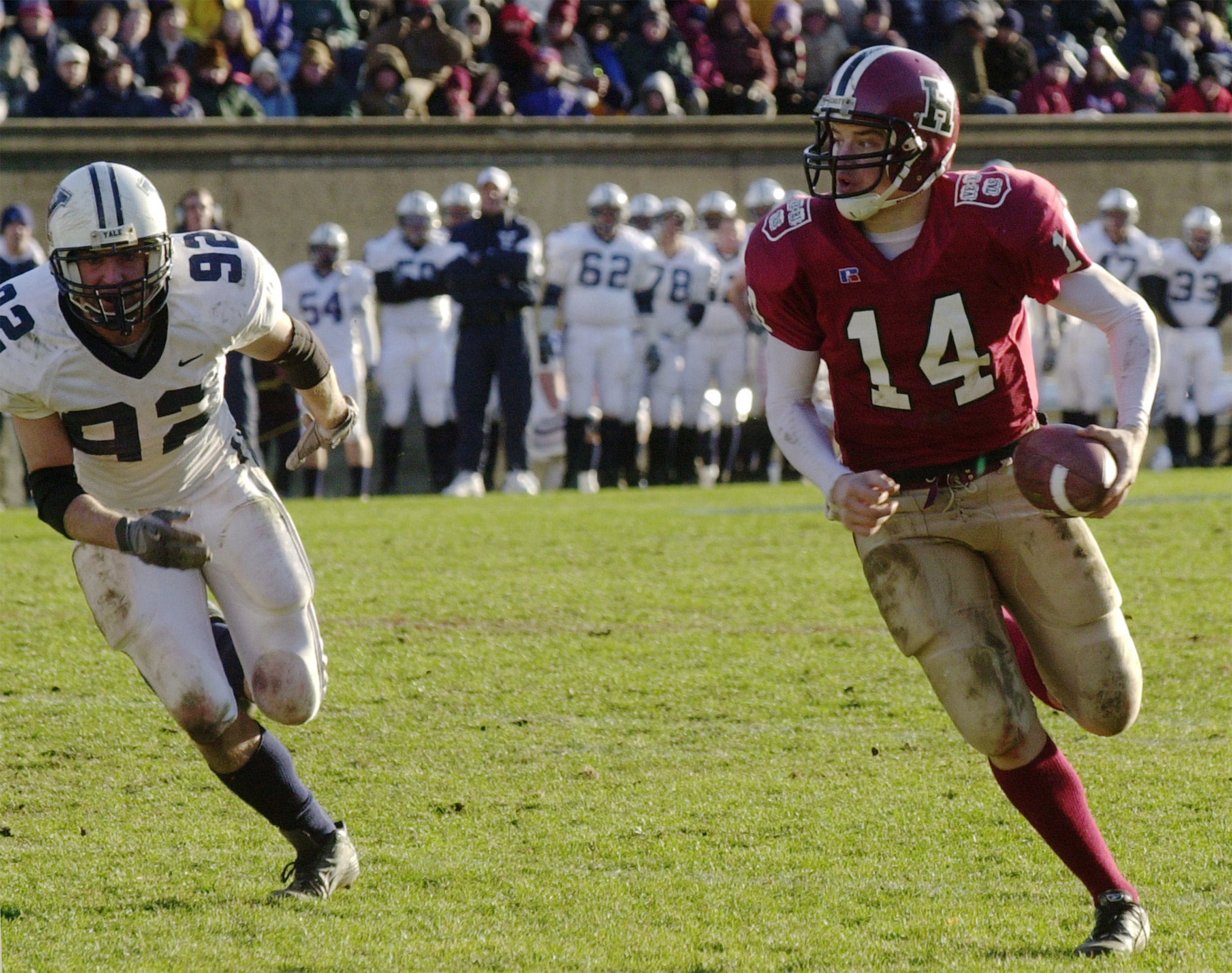 Harvard quarterback Ryan Fitzpatrick