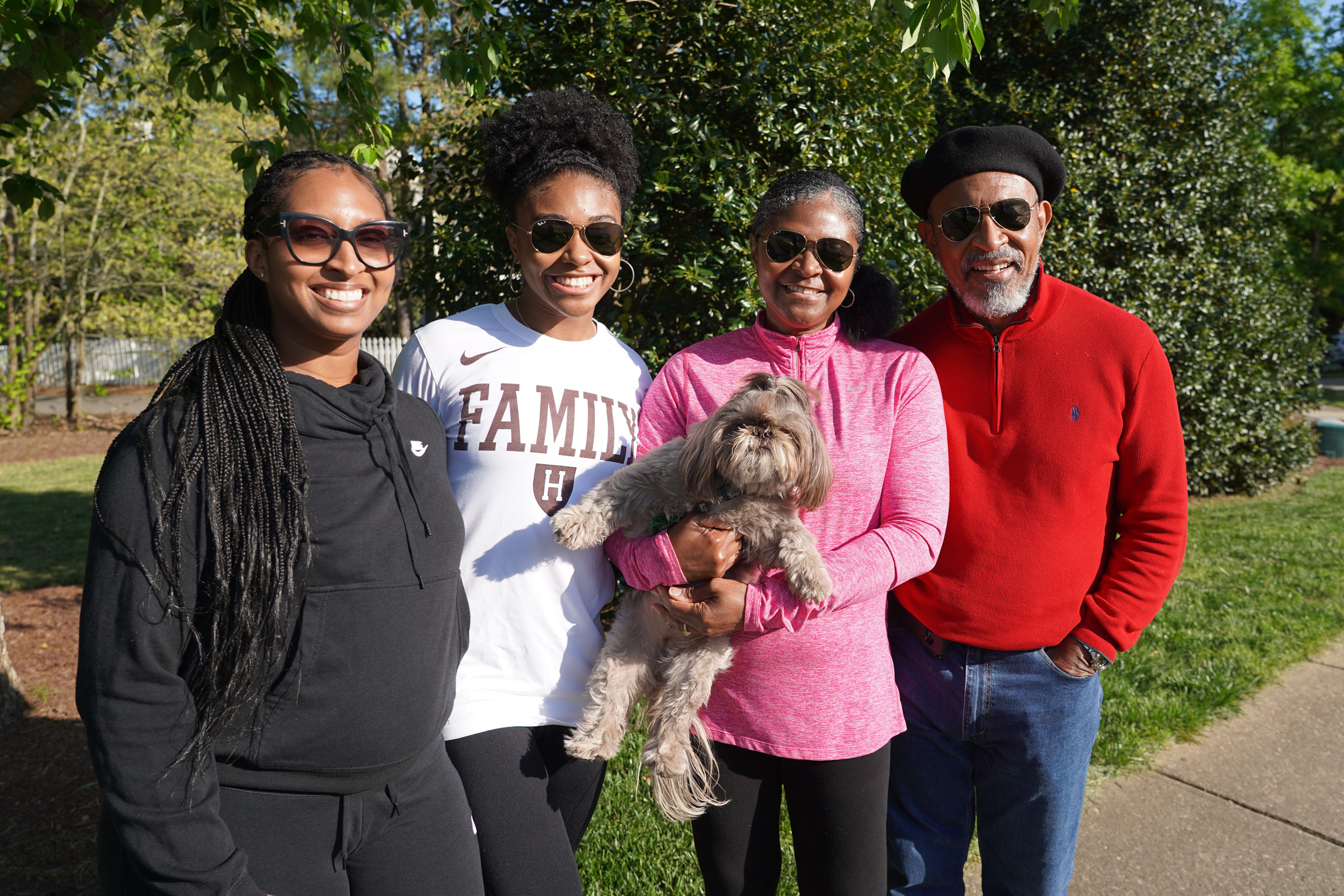 Gabrielle Donaldson and family.