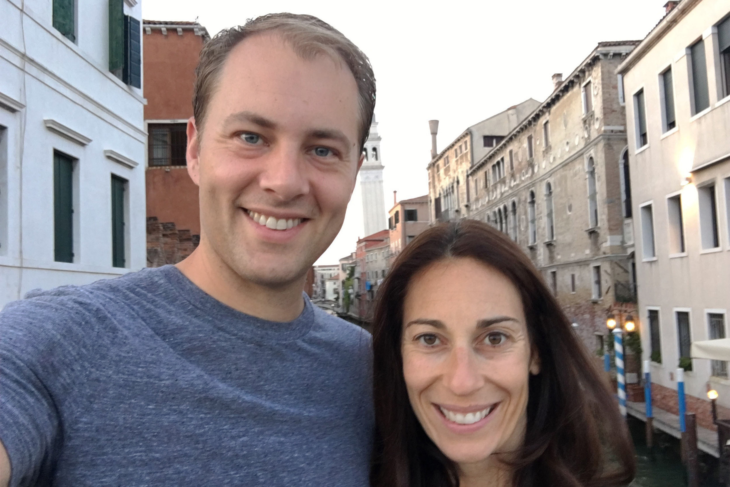 David Deming and Jeanine Santimauro.