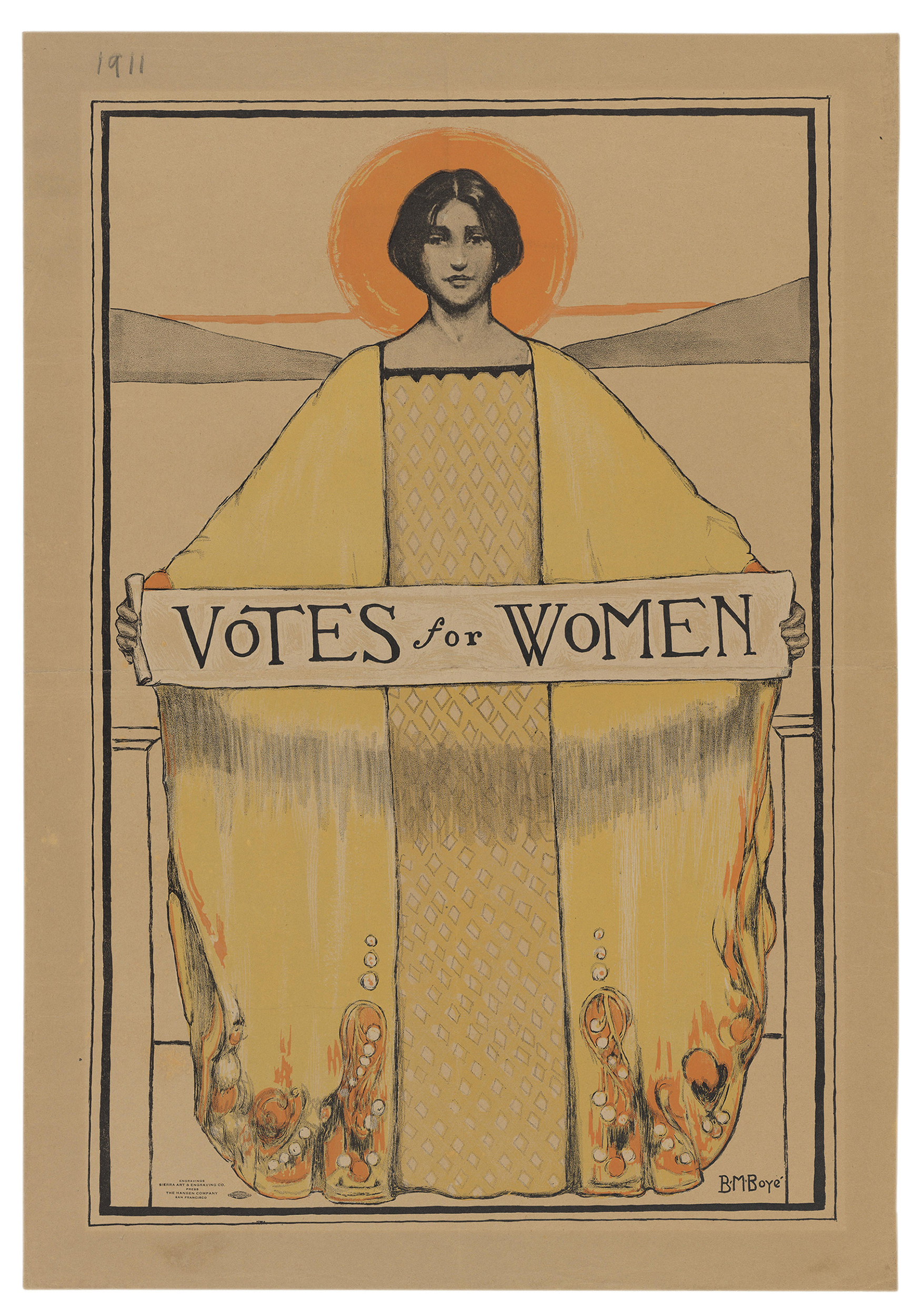 Suffrage poster.