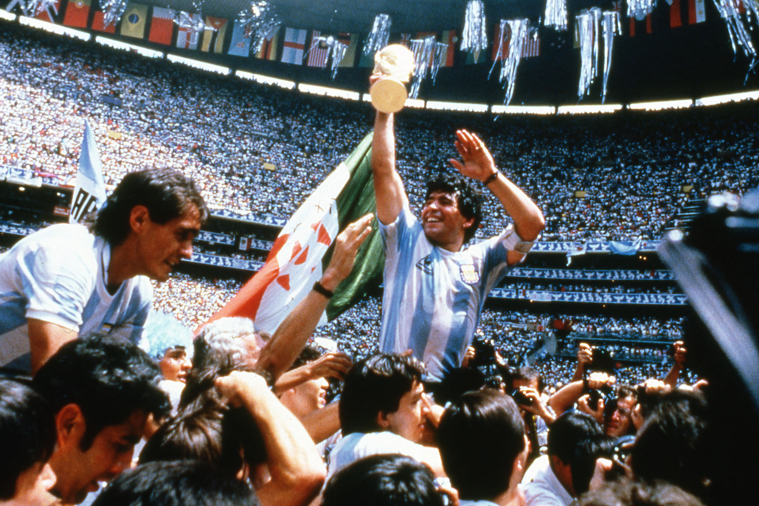 Diego Maradona in 1986.