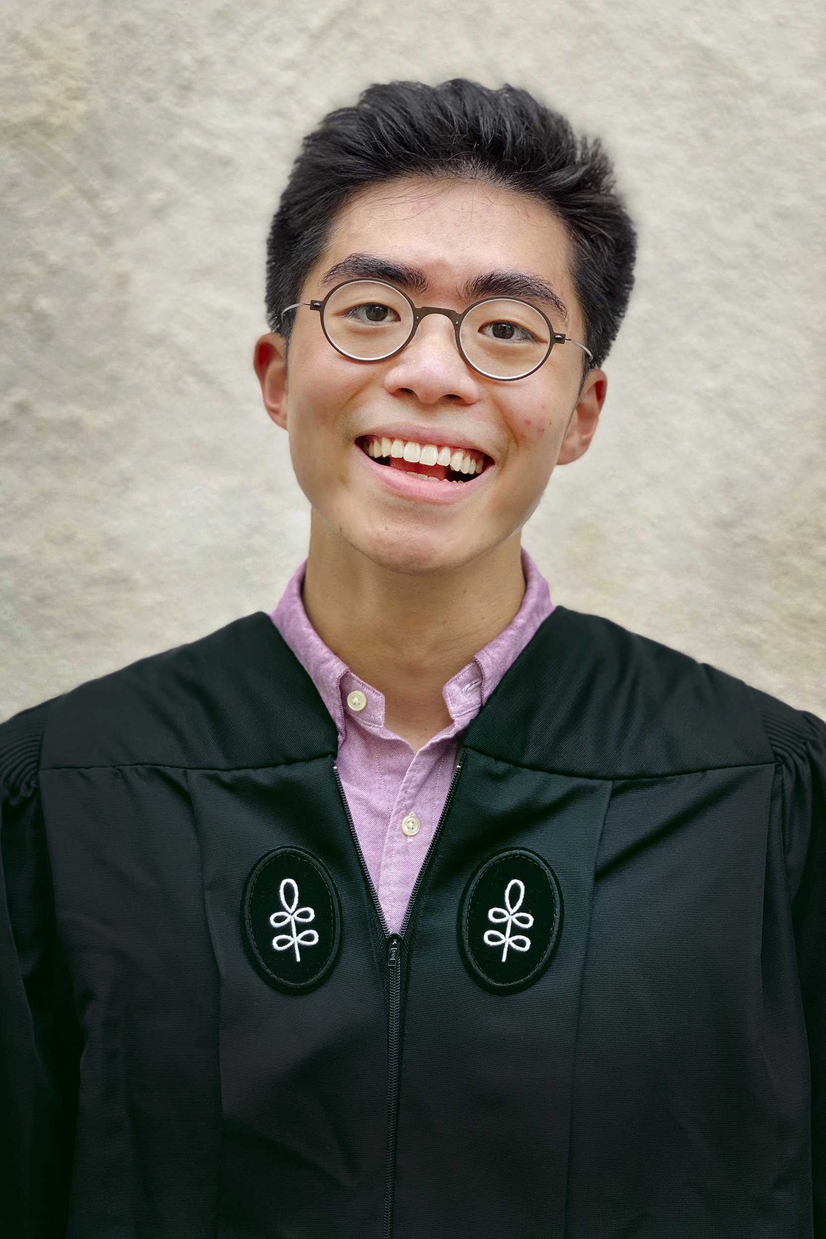 Justin Wei is pictured.