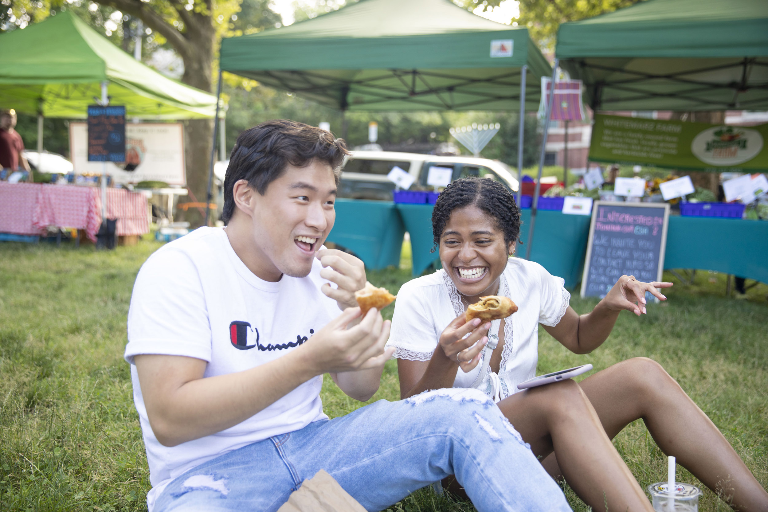 Sarah Yapo and James Yu.