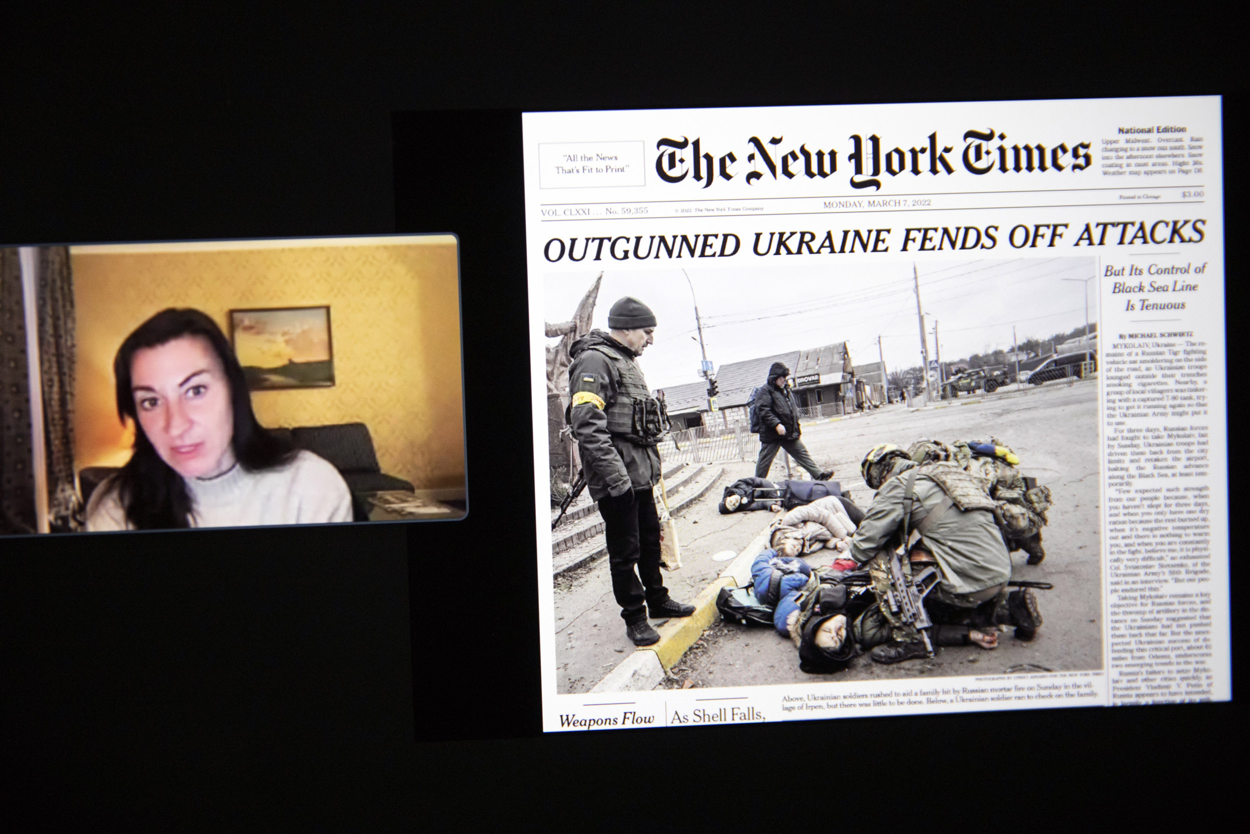 Lynsey Addario on power of photography — Harvard Gazette