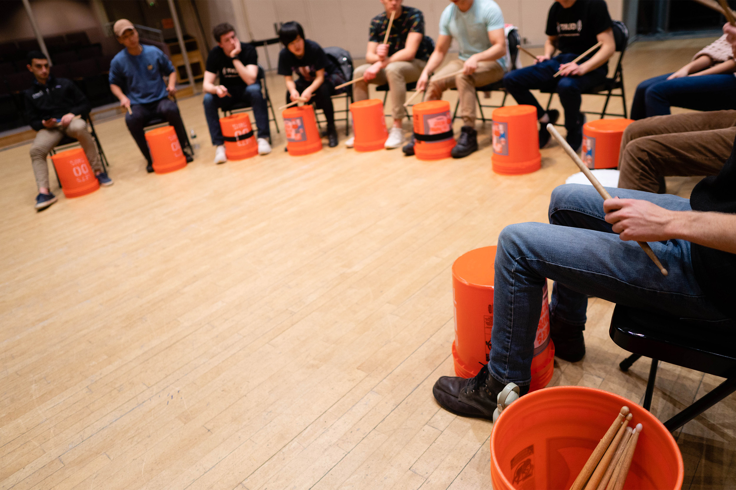 he Harvard Undergraduate Drummers (THUD)