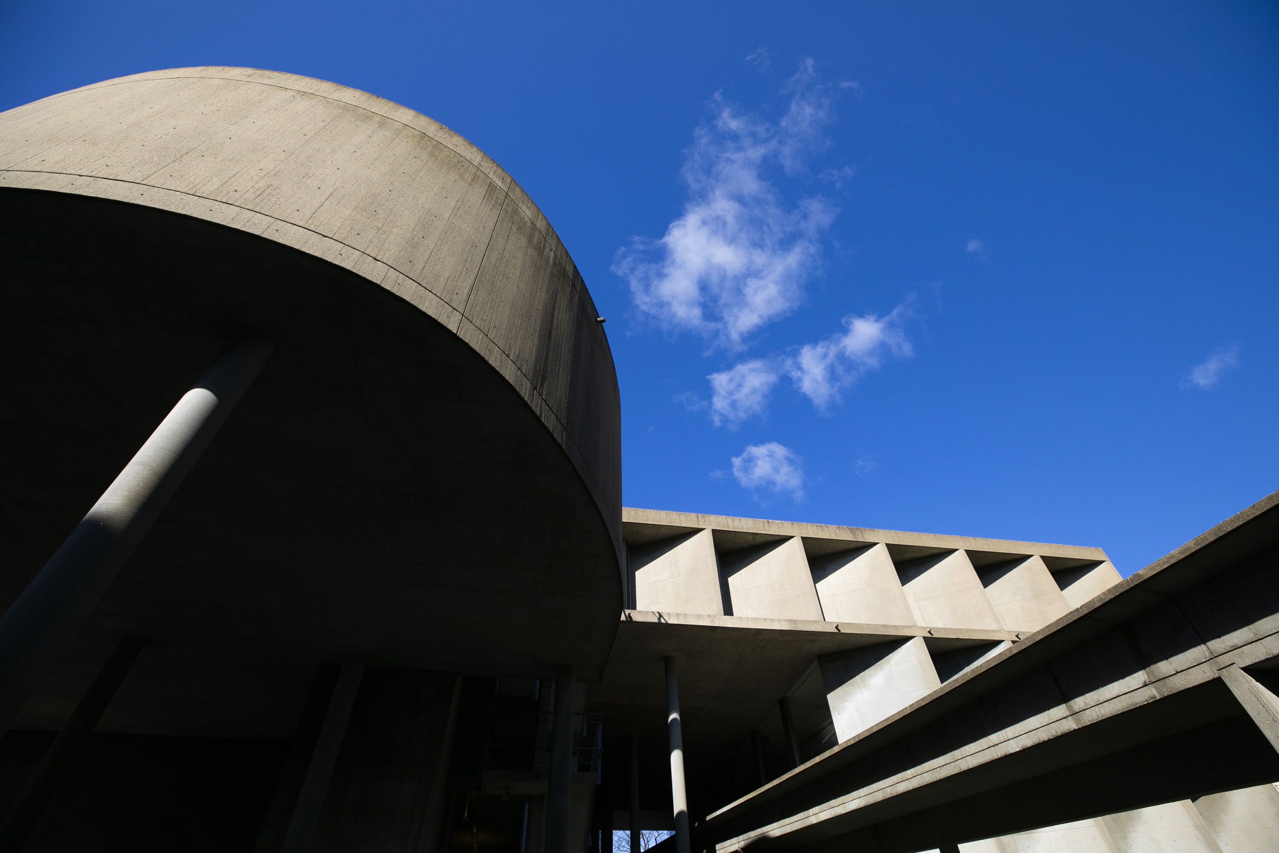 The Carpenter Center is pictured.