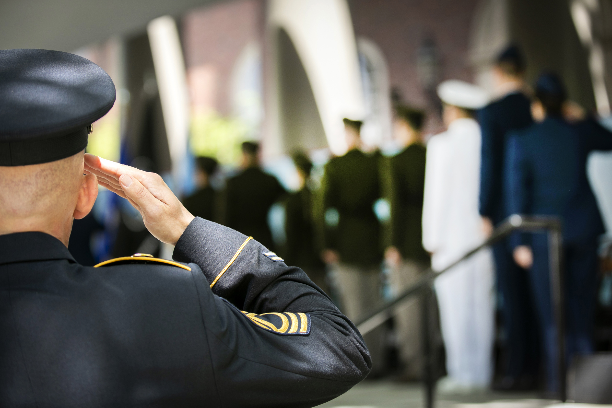 ROTC Commissioning ceremony.