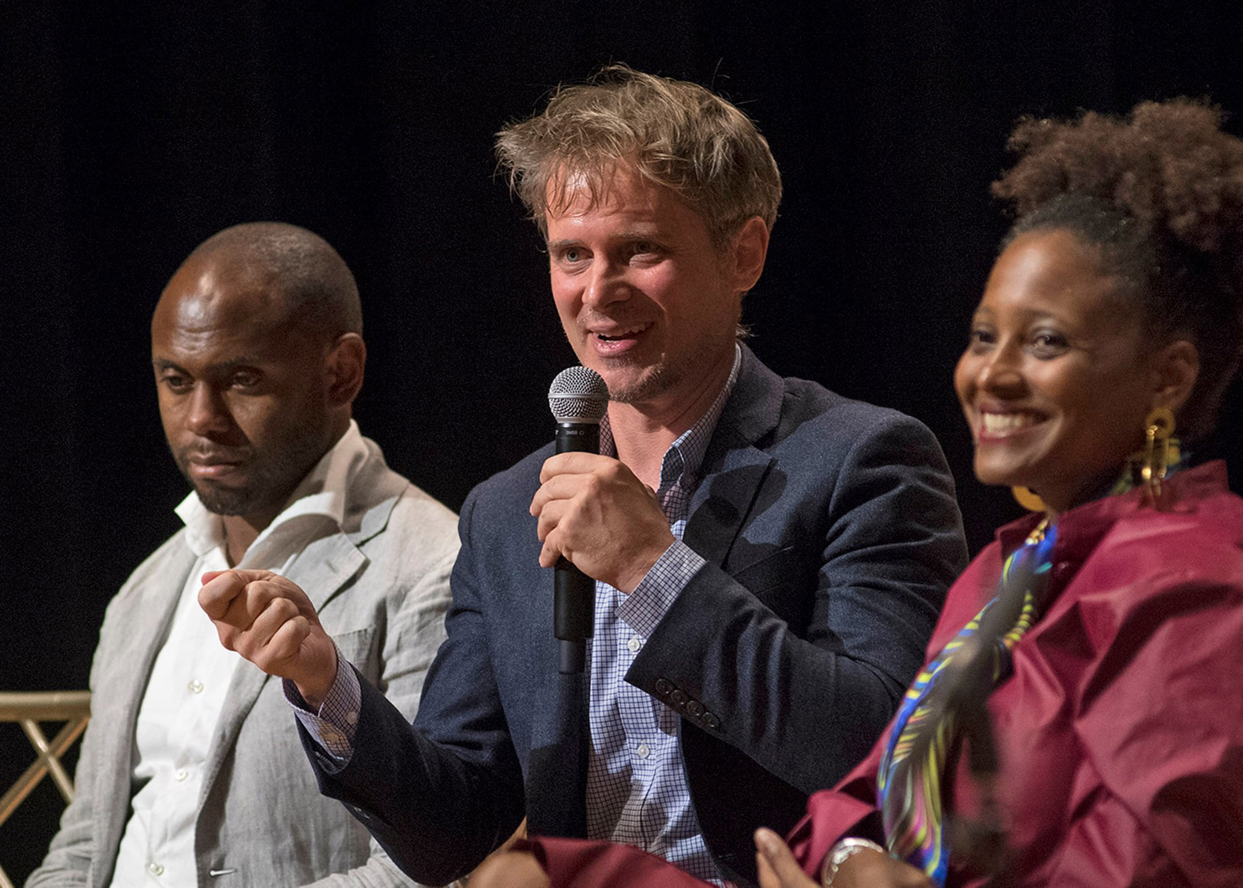 Kazem Abdullah, Gregory Spears, and Tracy K. Smith.