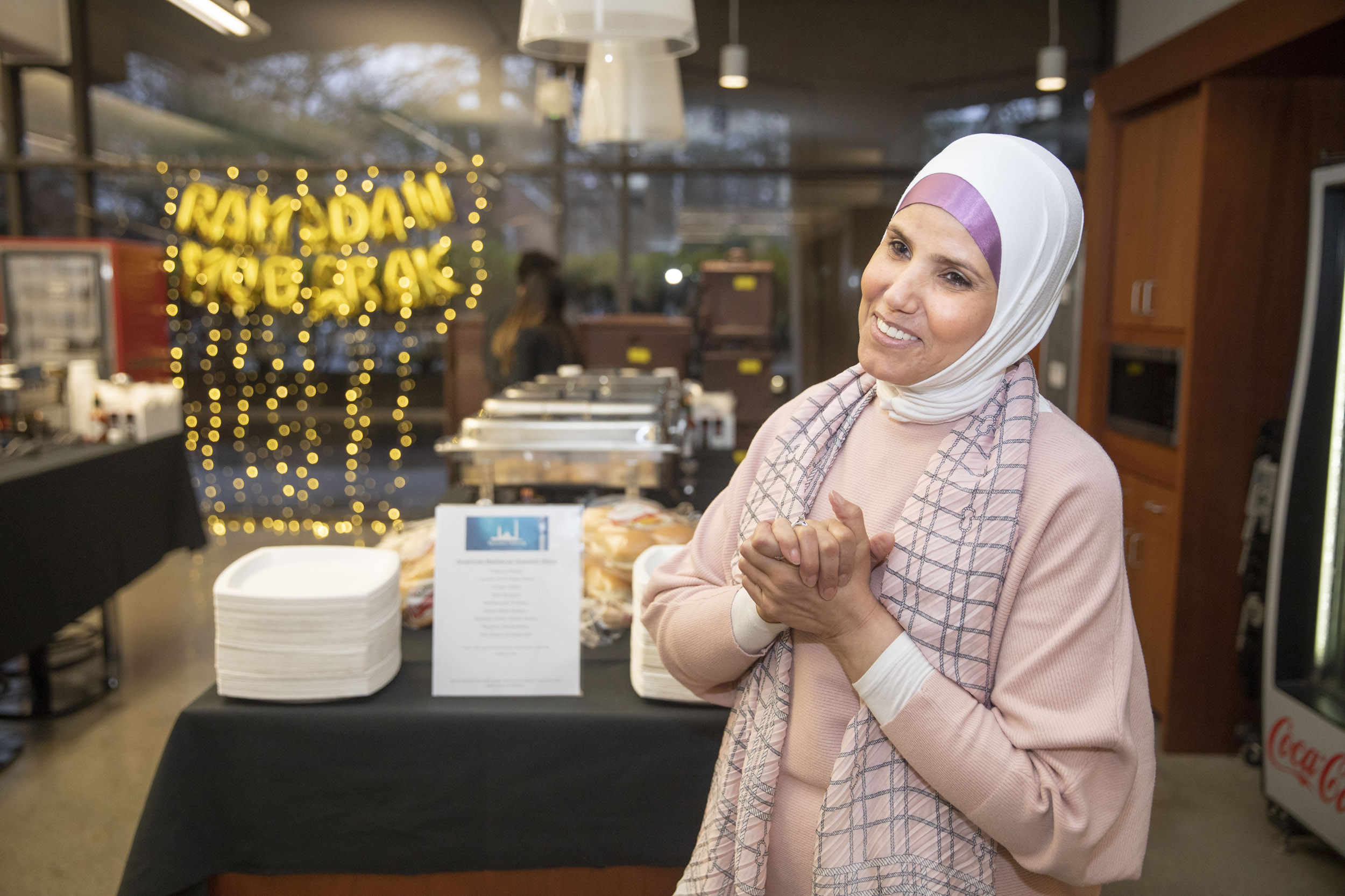 Muslim Chaplains, Samia Omar hosts iftar