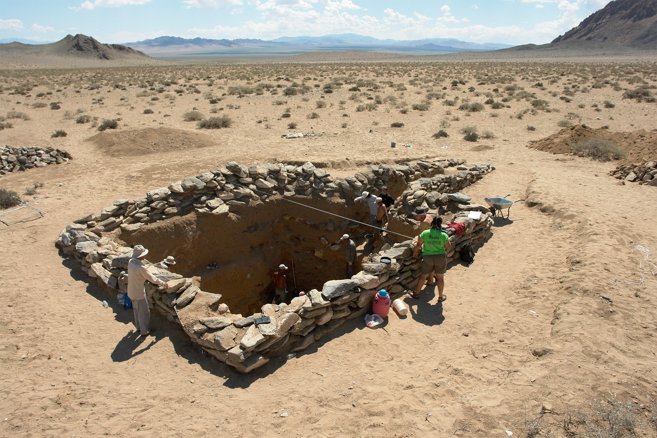 Burial site.