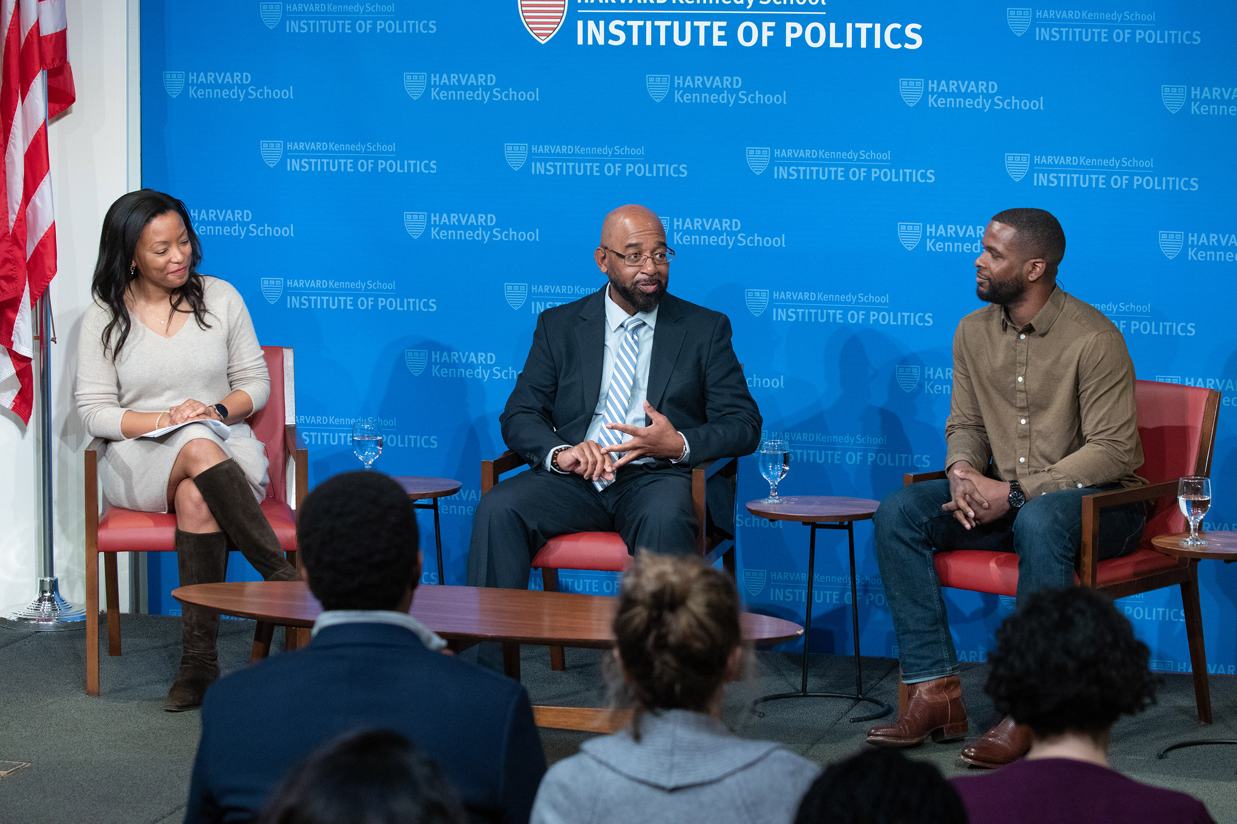 Marya T. Mtshali, Reginald Chapple, and Tyrhee Moore.