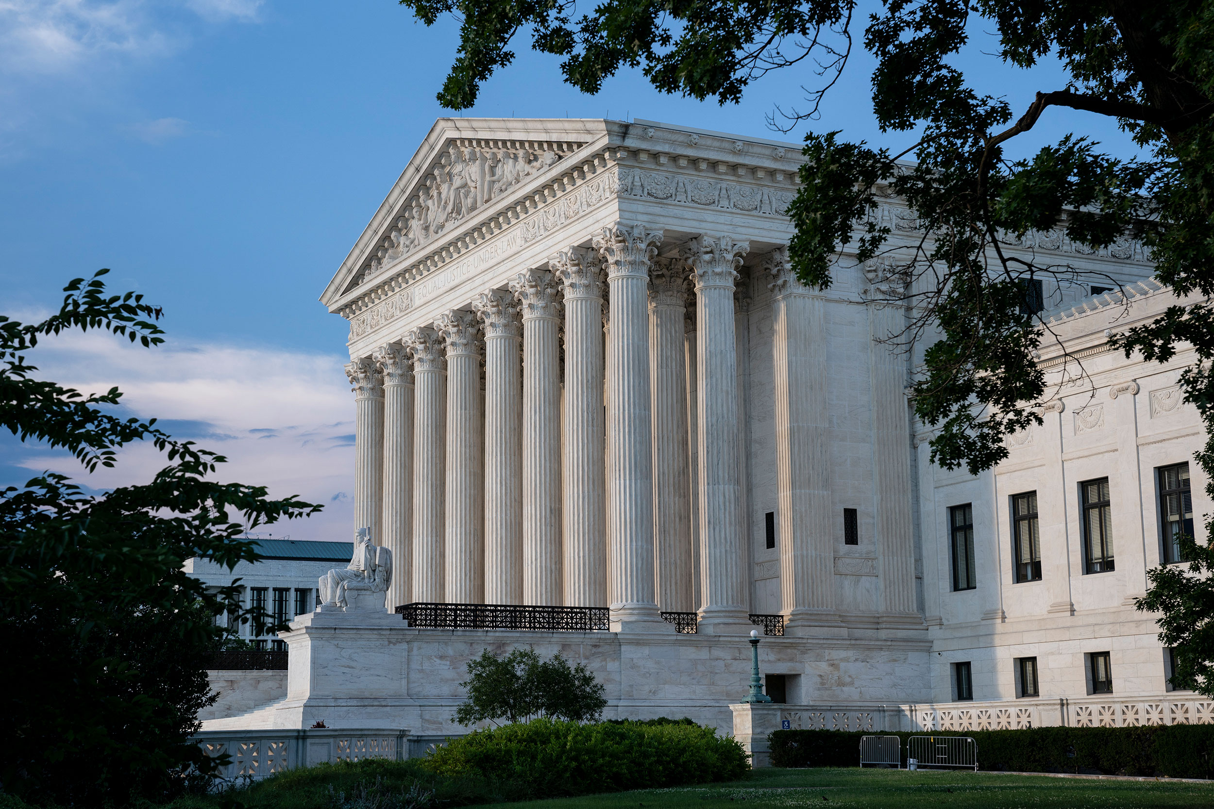 Exterior of Supreme Court.