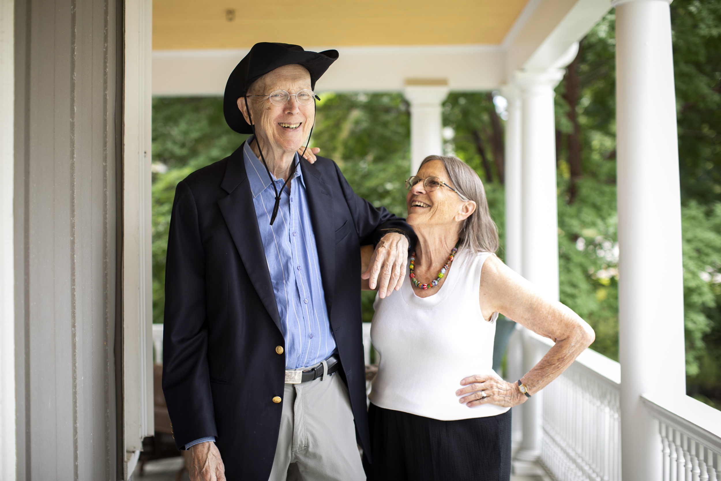 George and Barbara Whitesides.