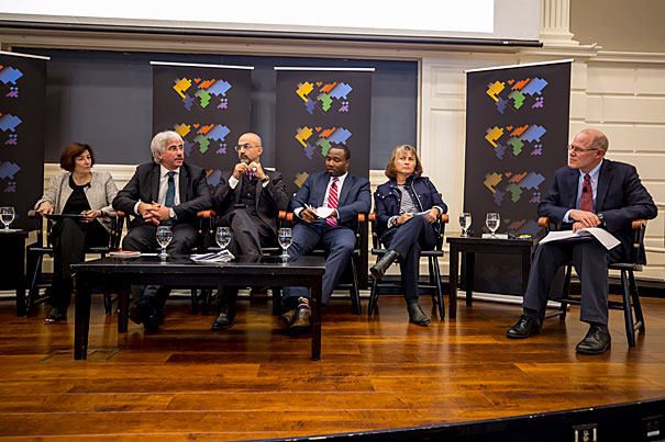 A discussion of the future of cities held at the Harvard Graduate School of Education