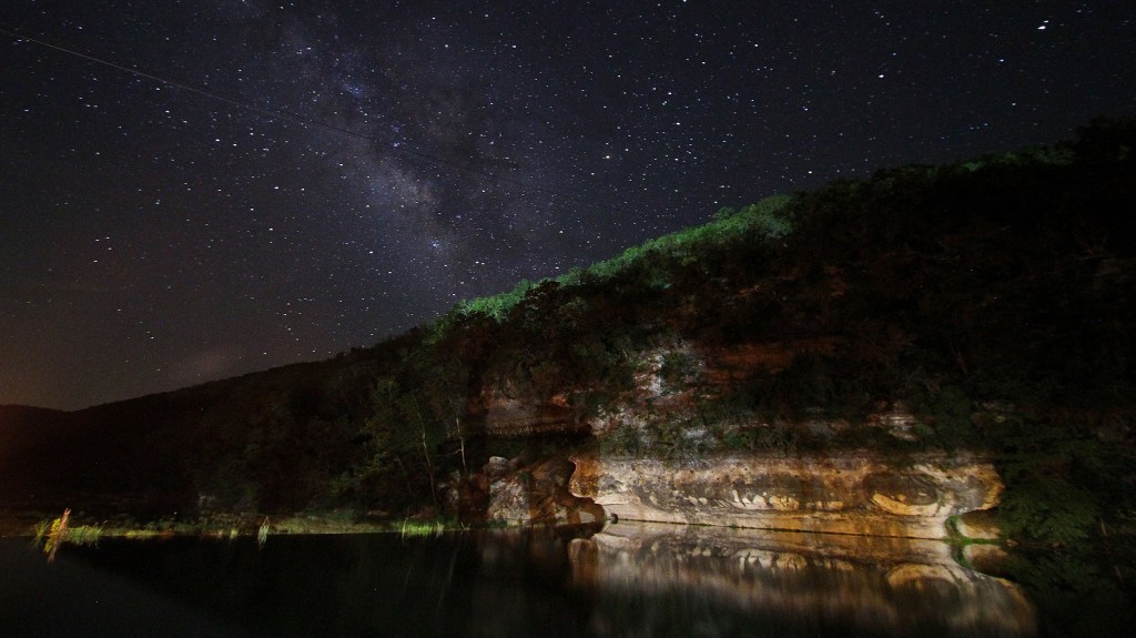 "Texas Galaxy" by Laura Krueger.