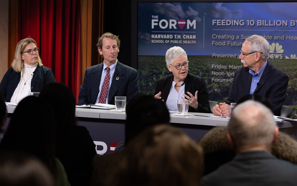 Anna Sortun, David Bennell, Gina McCarthy, and Walter Willett.