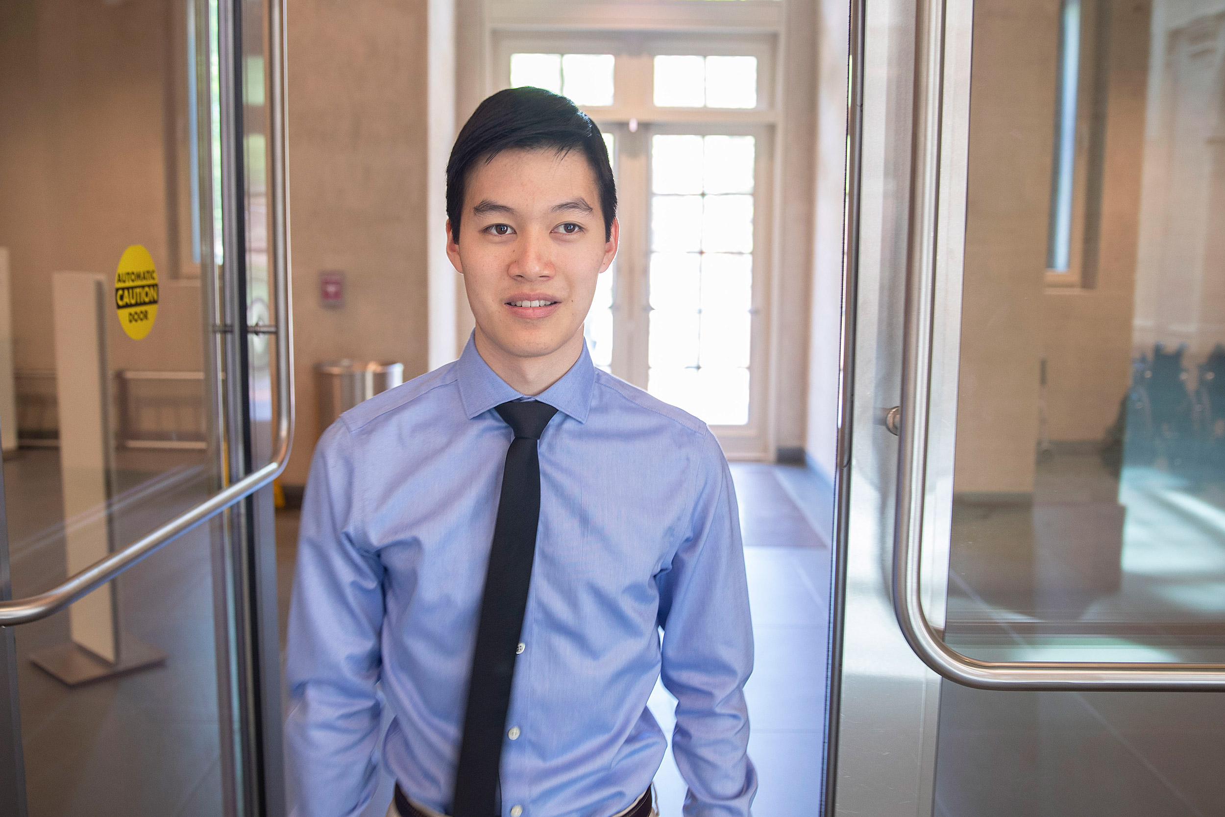 Harvard undergrad Michael Chen works at the corner of med and tech ...