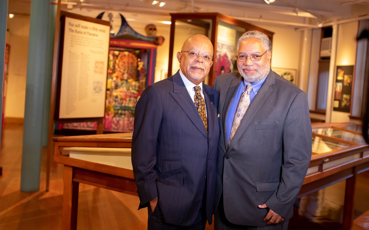 Lonnie Bunch and Henry Louis Gates, Jr.