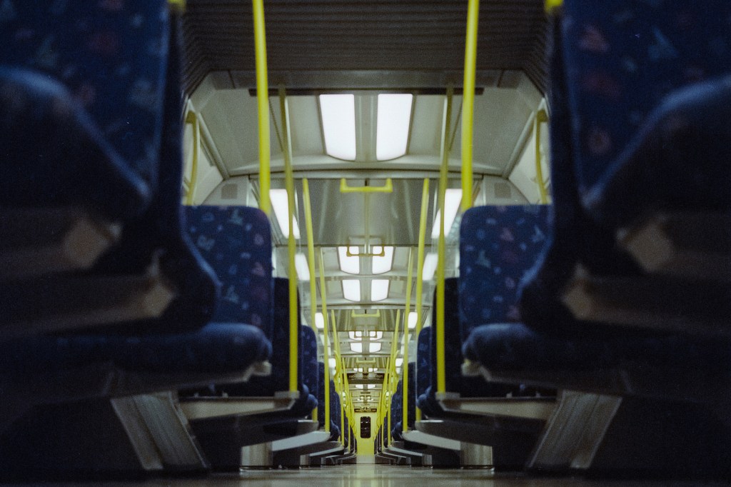 empty subway.