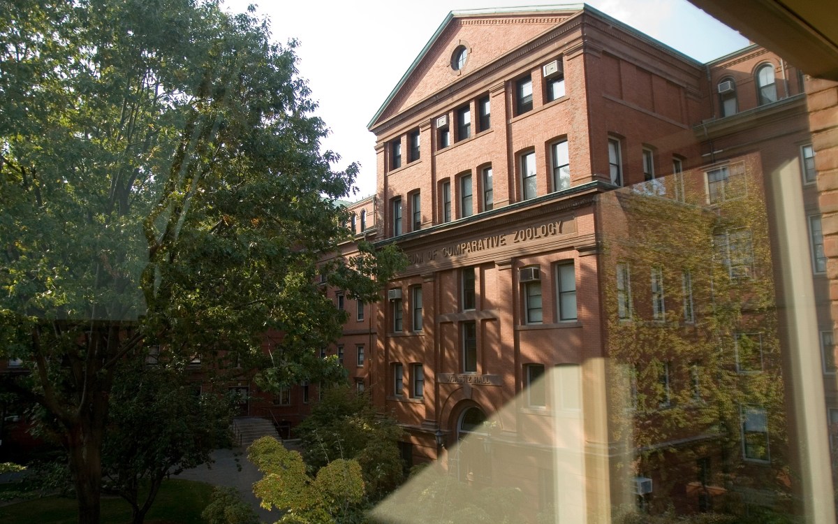 The Museum of Comparative Zoology at Harvard University.