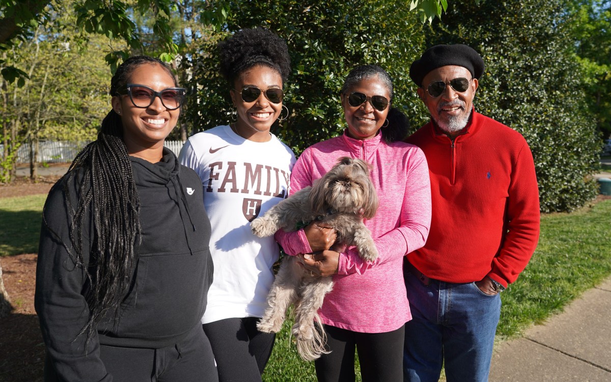 Gabrielle Donaldson and family.