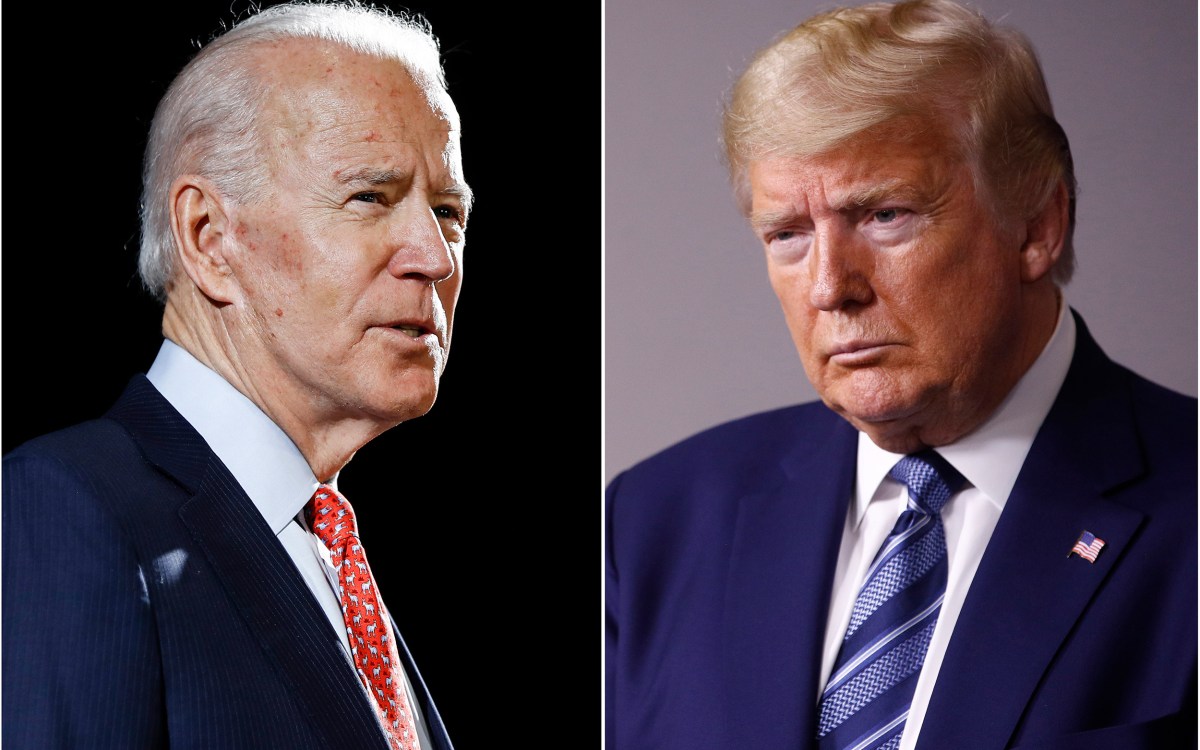 Biden and Trump.