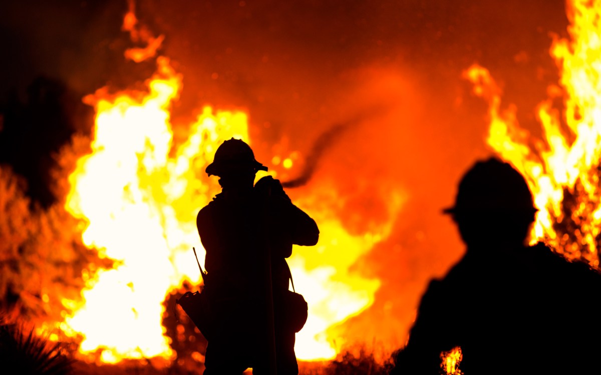 Firefighters in California,