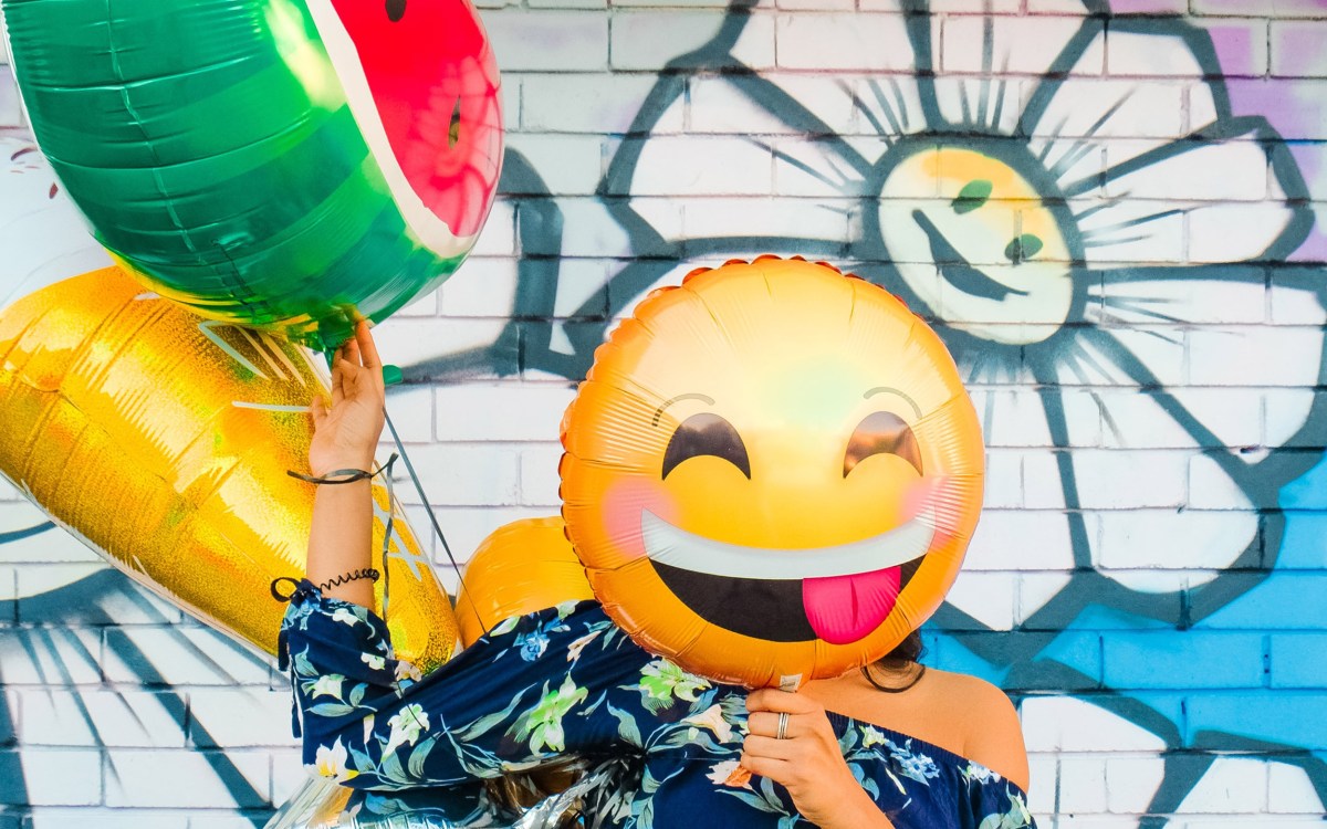 Smiley Face balloon.