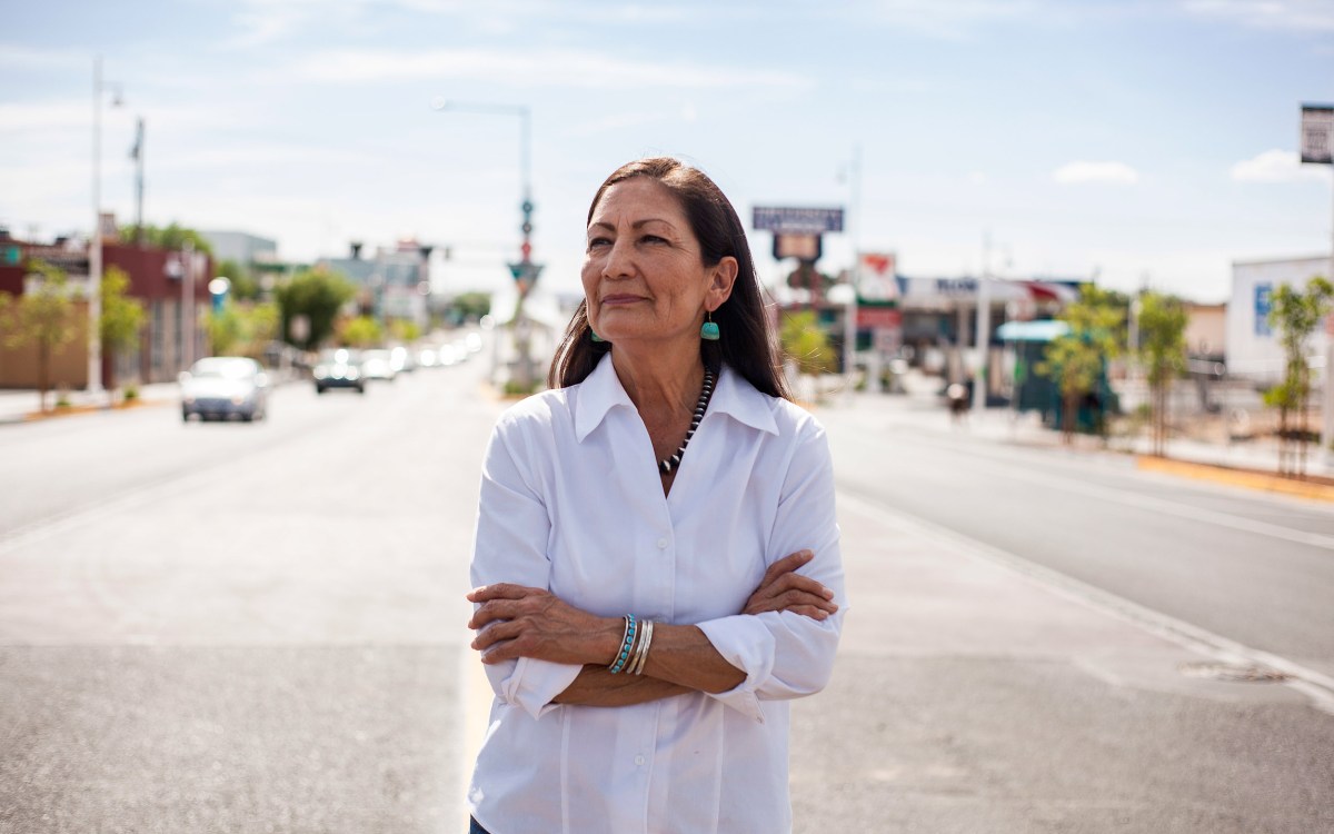 Deb Haaland.