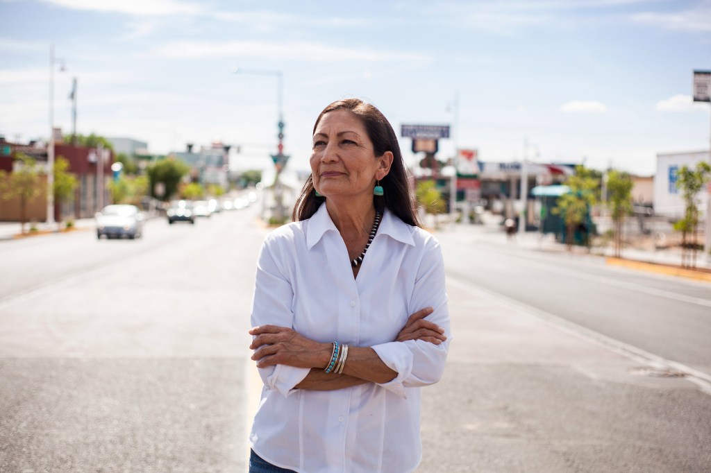 Deb Haaland.