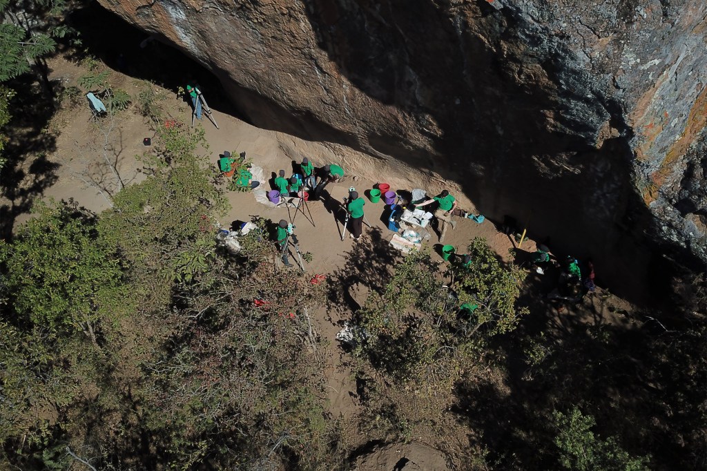 Hora Rockshelter in Malawi,