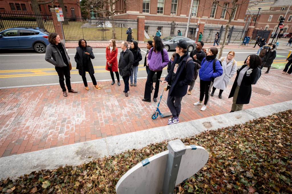 Monuments class on Quincy Street.