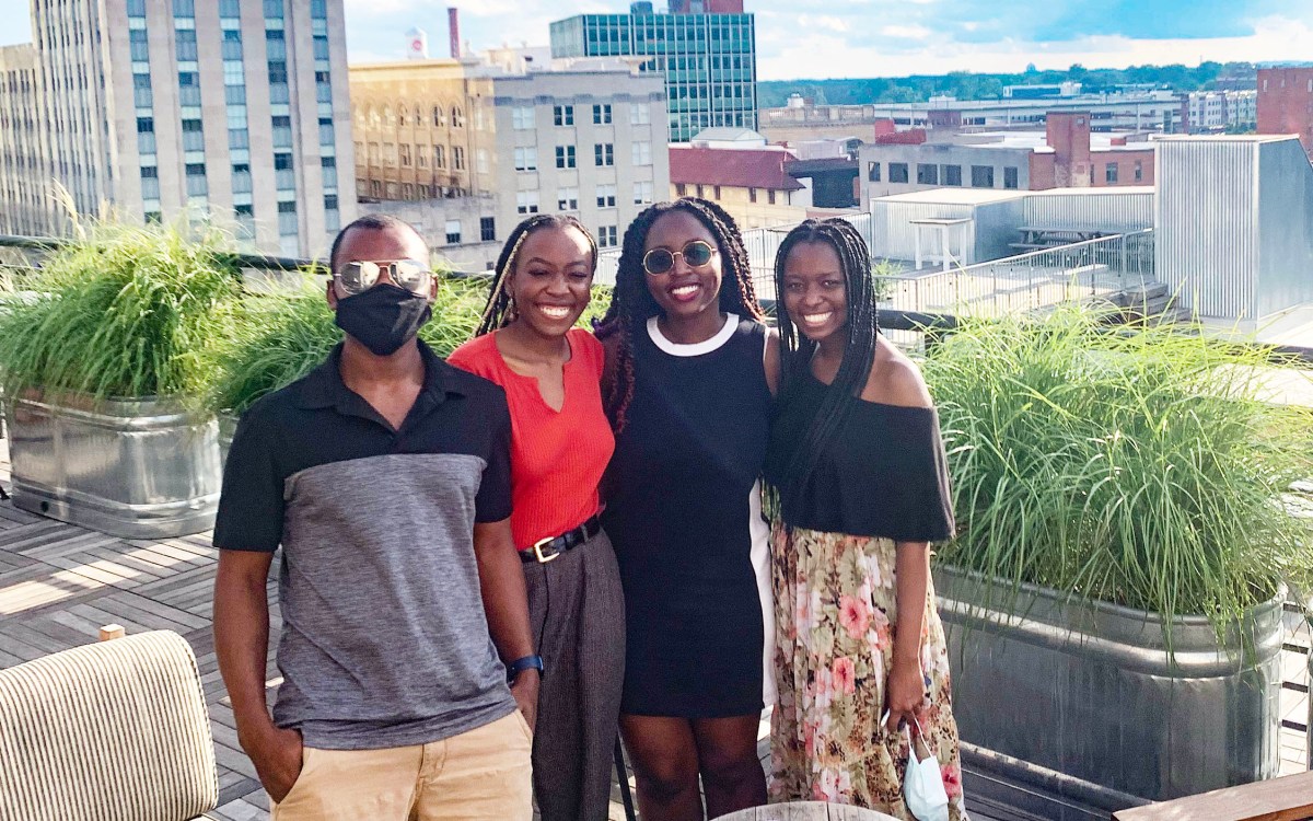 Jesse, Sheila, Brenda, and Anastasia Onyango.