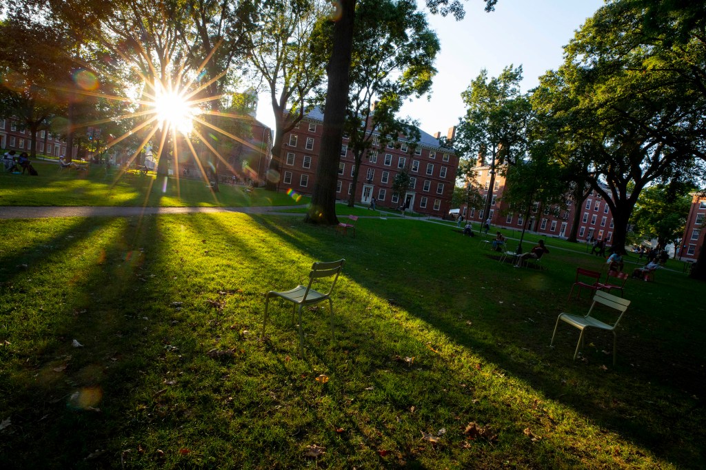 Harvard Yard.