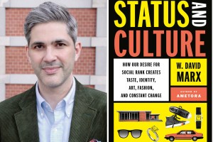 W. David Marx and his book cover.